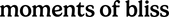 Moments of bliss logo